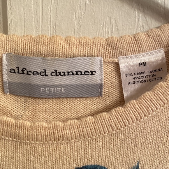 Alfred Dunner Women’s short sleeve sweater - Picture 2 of 4